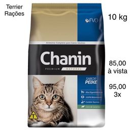Título do anúncio: Ração Chanin Premium Peixe 10 kg