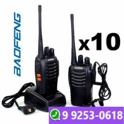 Título do anúncio: Kit 10 Rádio Comunicador Walk Talk Baofeng 777s 16 canais 8km