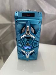 Título do anúncio: Caixa Altomex Bluetooth Grande Azul