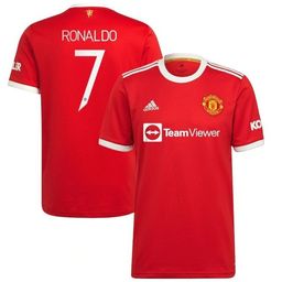 Título do anúncio: Camisa Manchester United I 21/22 Vermelha - Adidas - Masculino Torcedor<br><br>