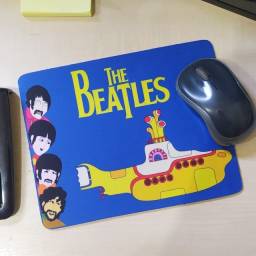 Título do anúncio: Mouse Pad Musica Beatles Yellow Submarine Rock 17cm x 21,5cm Lates