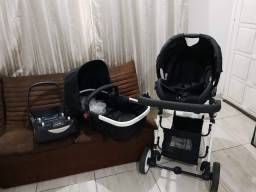 Título do anúncio: Carrinho de Bebê Safety 1st Travel System (Carrinho + Moisés + bebê conforto)