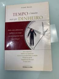 Título do anúncio: Livro Tempo é muito mais que dinheiro, Autor André Brasil 