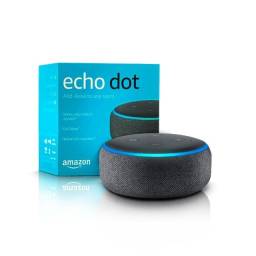 Título do anúncio: [Lacrado] Amazon Echo Dot 3 Com Assistente Virtual Alexa