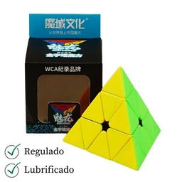 Título do anúncio: Cubo Magico Pirâmide Triangulo Moyu Sem Adesivo
