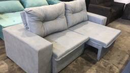 Título do anúncio: sofá retrátil e reclinável 2,25m novo direto da fábrica 