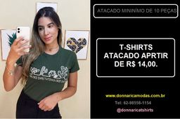 Título do anúncio: T-shirts Feminina no Atacado.