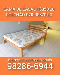 Título do anúncio: Cama de madeira / R$350