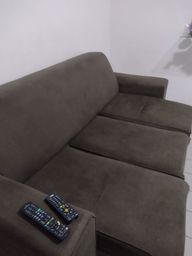 Título do anúncio: Vendo esse sofá 3 lugares 500 em Santana 