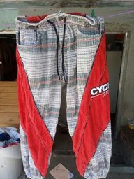 calça cyclone vermelha