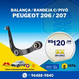 Título do anúncio: Peugeot 206 / 207 Balança / Bandeja c/ Pivô