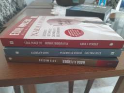 Título do anúncio: 3 livros da biografia de Edi Macedo
