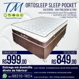 Título do anúncio: Conjunto Solteirão Sleep Pocket 25Cm 12X Sem Juros!