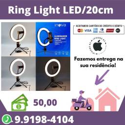 Título do anúncio: Ring light com suporte para celular. R$ 50