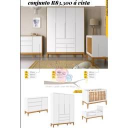 Título do anúncio: Jogo quarto  bebê Matic móveis R$3.500