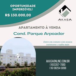 Título do anúncio: Apartamento para venda com 45 metros quadrados com 2 quartos em Parque Atlanta - Araraquar