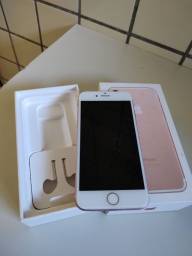 Título do anúncio: Vendo iPhone 7 rosé 32 gb bem conservado