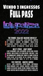 Título do anúncio: Vendo 2 fullpass Lollapalooza 