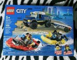 Título do anúncio: Lego City - Transporte de Barco da Polícia de Elite.