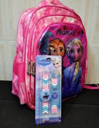 Título do anúncio: Kit Frozen mochila e relógio (faço entrega)