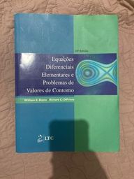Título do anúncio: Livro- Equações Diferenciais Elementares e Problemas de Valores de Contorno 
