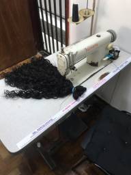 Título do anúncio: Vendo máquina de tecer cabelos e montagem de perucas reta industrial yamata 