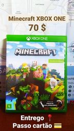 Título do anúncio: Minecraft Xbox One em perfeito estado 