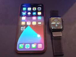 Título do anúncio: iPhone 11 64gb e Apple Watch 4