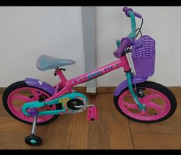 Título do anúncio: Bicicleta Caloi Barbie aro 16