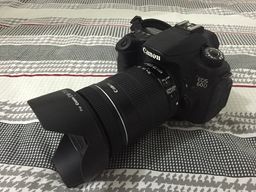 Título do anúncio: Câmera Canon 60d + Lente 18-135mm