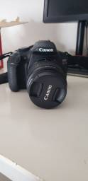 Título do anúncio: Câmera Canon T6 com wifi em perfeito estado