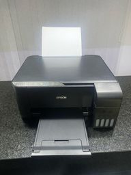 Título do anúncio: Impressora a cor multifuncional Epson EcoTank L3150 com wifi preta 110V/220V
