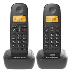 Título do anúncio: Kit Telefone Sem Fio Ts 2510 + 1 Ramal Ts 2511 Intelbras