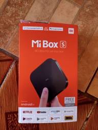 Título do anúncio: Vendo aparelho Mi Box S. 4k Ultra HD set-top box