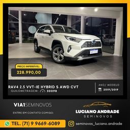 Título do anúncio: Toyota Rav4 2.5 Vvt IE Hybrid S Awd Cvt 2019 Luciano Andrade
