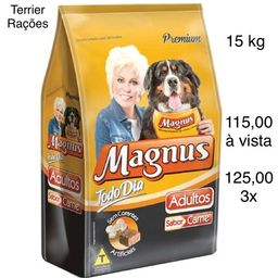 Título do anúncio: Ração Magnus Todo Dia Cães Adultos 15 kg