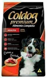 Título do anúncio: Ração Coldog Premium Adulto 25kg 'Carne e Ossinhos 