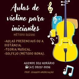Título do anúncio: Aulas de Violino