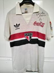 Título do anúncio: Camisa oficial São paulo 1989 Coca cola  e 1991 IBF