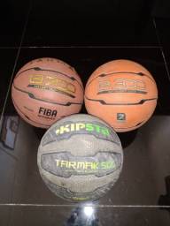 Título do anúncio: Bola de basquete - conjunto com 3 bolas
