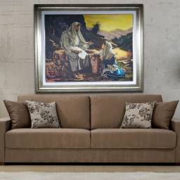 Título do anúncio: quadro pintura decorativo Jesus e a mulher samaritana
