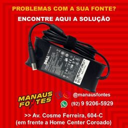 Título do anúncio: Carregador de Notebook Dell Nova fazemos entrega em todos os bairros de Manaus
