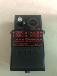 Título do anúncio: Pedal LoopStation RC-1 - Black Edition - Boss