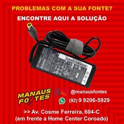 Título do anúncio: Fonte para Notebook Lenovo Nova fazemos entrega em todos os bairros de Manaus