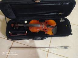 Título do anúncio: Violino Eagle Vk544 + Case, Breu E Arco<br><br>