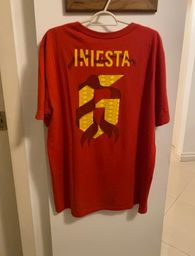 Título do anúncio: Camiseta Nike Espanha Iniesta #6 Tam G
