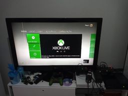 Título do anúncio: Xbox 360 RGH + LT Completo Desbloqueado 