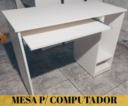 Título do anúncio:  ? Mesa para Computador com prateleira retrátil ?