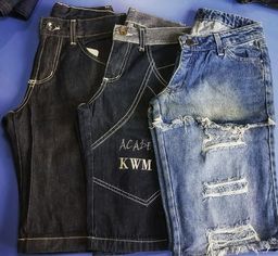 Título do anúncio: Calças jeans feminina e masculina adulto e infantil