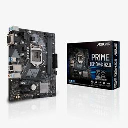 Título do anúncio: Placa-Mãe Asus Prime (1151) H310M-KR, Slot DDR4,Para Interl 8a e 9a Ger. Novo